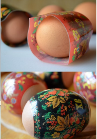 Ostereier folie/Gemälde Nr. 105 Eier Farbe