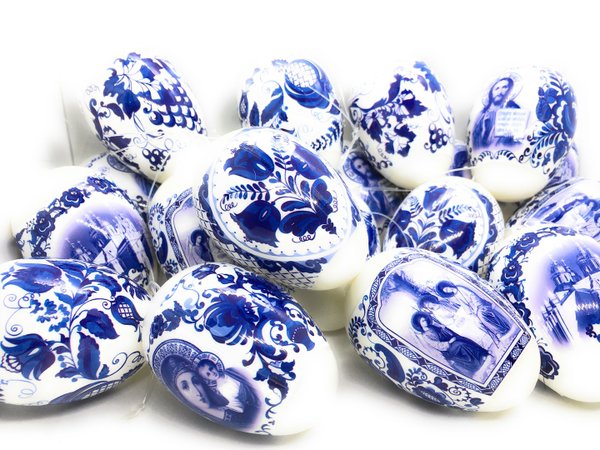 Kunststoffeier „Gzel“ 21 Eier. WETTERFEST