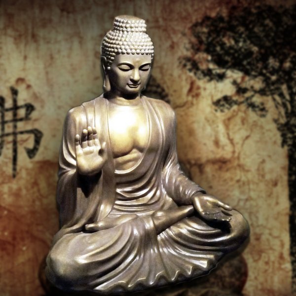 Скульптура Будда бронза